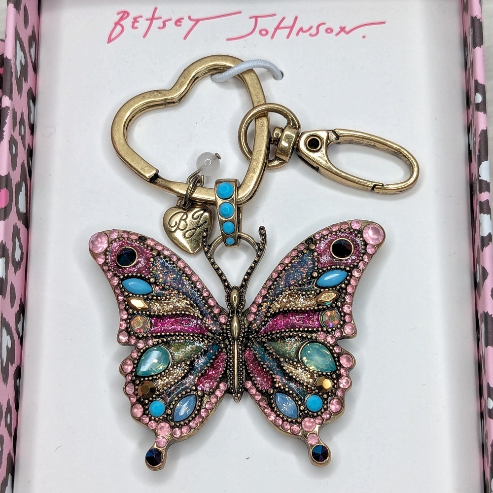 Betsey Johnson Butterfly Charm
